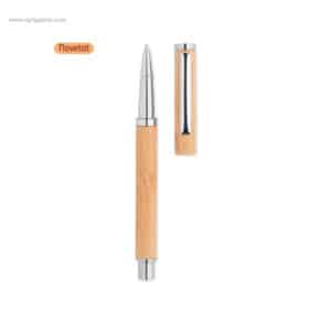 Roller bambu i acer inoxidable