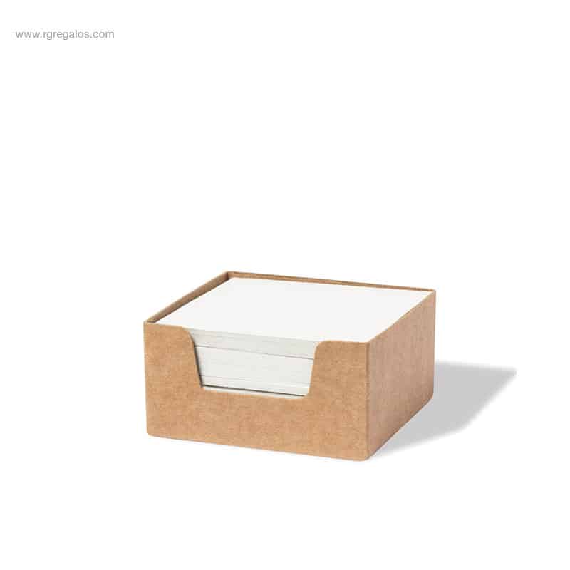 Portanotas personalizado papel reciclado 370 hojas eco