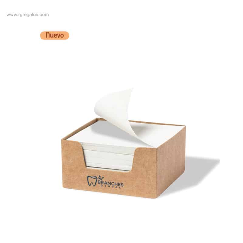 Portanotas personalizado papel reciclado