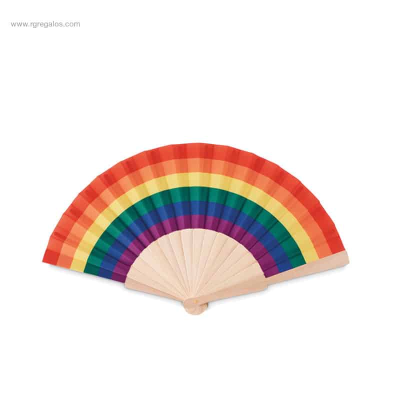 Abanico arco iris para logo