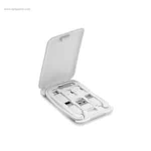 Kit cables multifunciones blanco interior