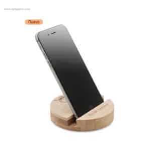 Soporte para móvil con semillas con logo