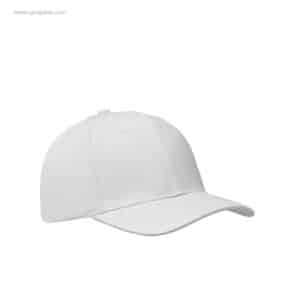 Gorra algodón personalizada 260gr blanca