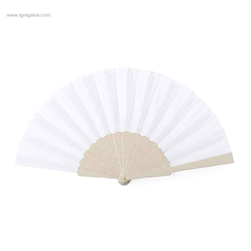 Abanico personalizado bambú y RPET