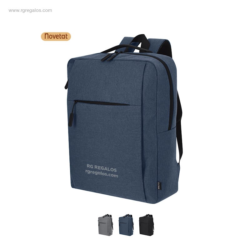 Motxilla personalitzada per a portátil de RPET