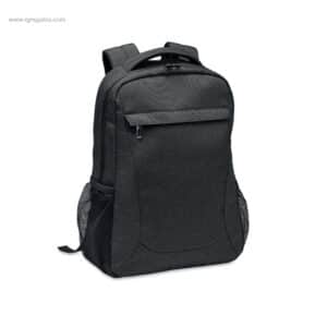 Mochila para portátil poliéster RPET bolsillo red