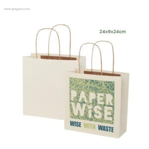 Bolsa papel de residuos agrícolas pequeña