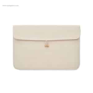 Bolsa acolchada para portátil algodón para logo