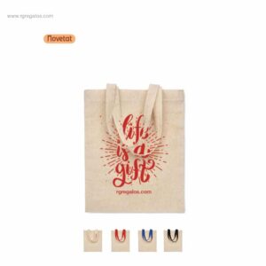 Bossa cotó 140gr petita personalitzada