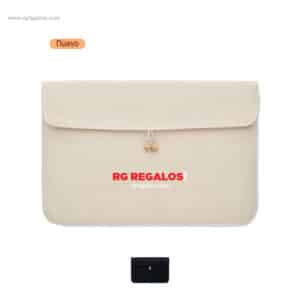Funda algodón para portátil