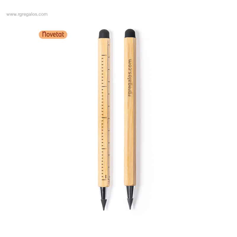 Llapis etern multifunció bambú