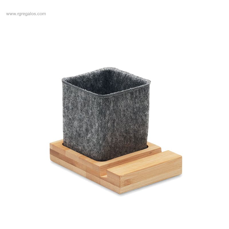 Portabolígrafos RPET y soporte teléfono