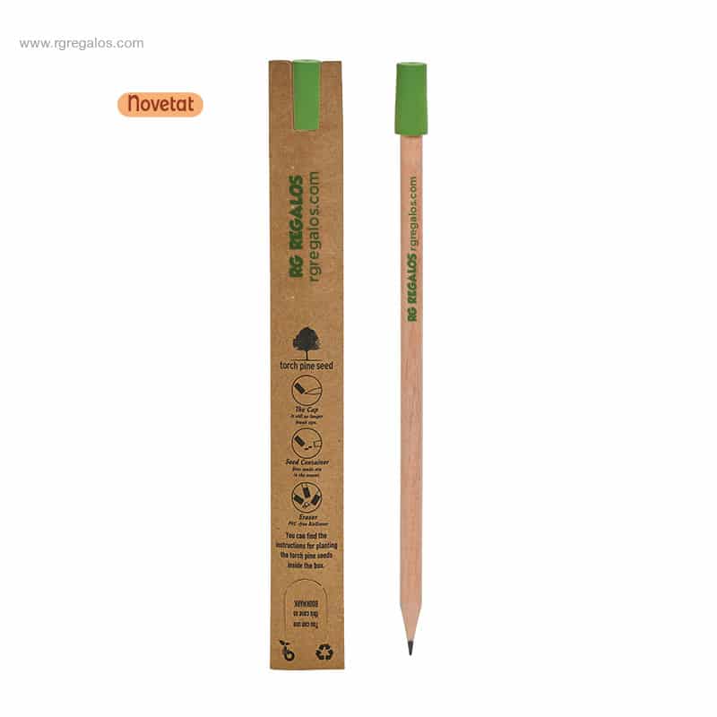 Llapis ecològic amb llavors per a regals publicitaris