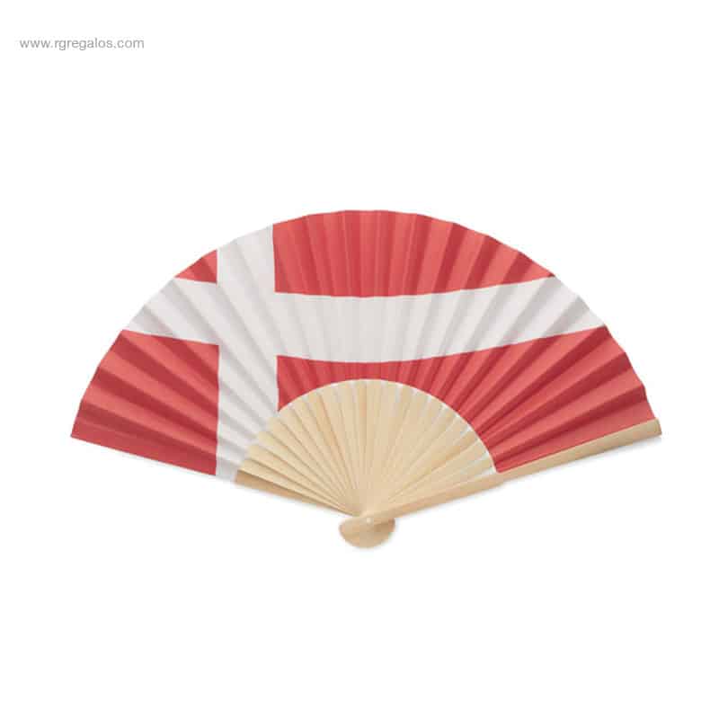 Abanico bambú diseño Suiza