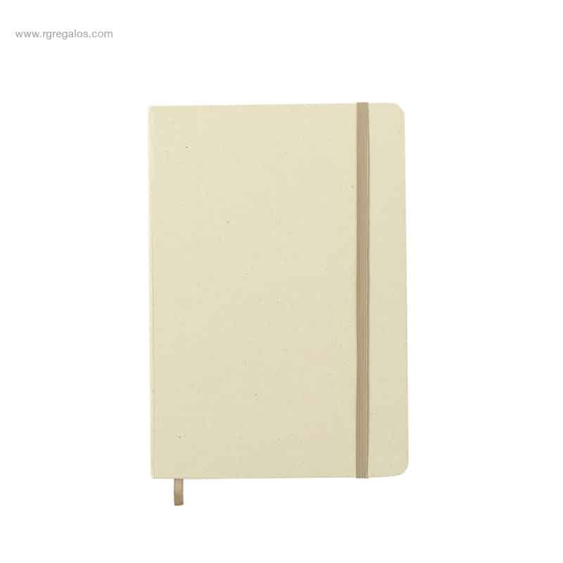 Bloc notas papel frutas publicitario naranja