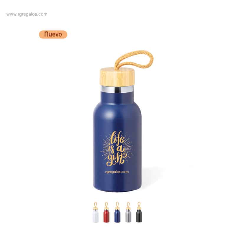Botella acero inox doble pared 350ml personalizada