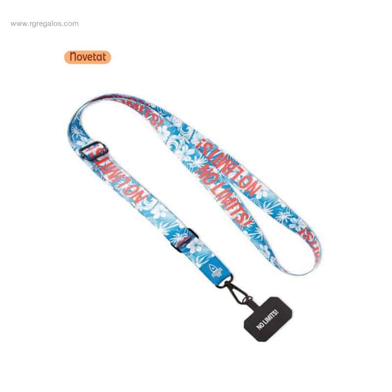 Lanyard llarg portamòbil creuat