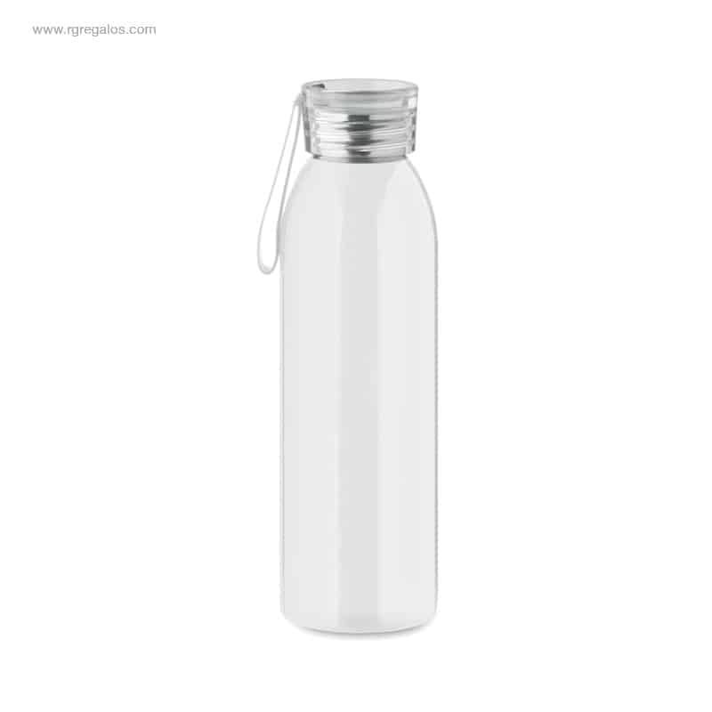 Botella acero inox 650ml blanca