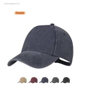 Gorra cotó efecte rentat-per a logo