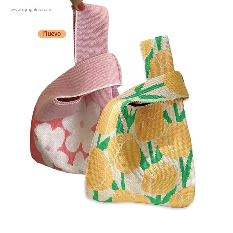 Bolsa de punto personalizada