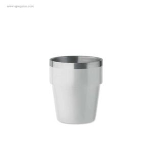 Vaso doble pared 250ml blanco