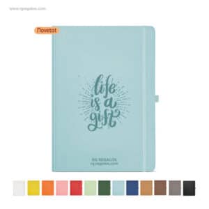 Bloc notes A4 tapes rígides per a logo