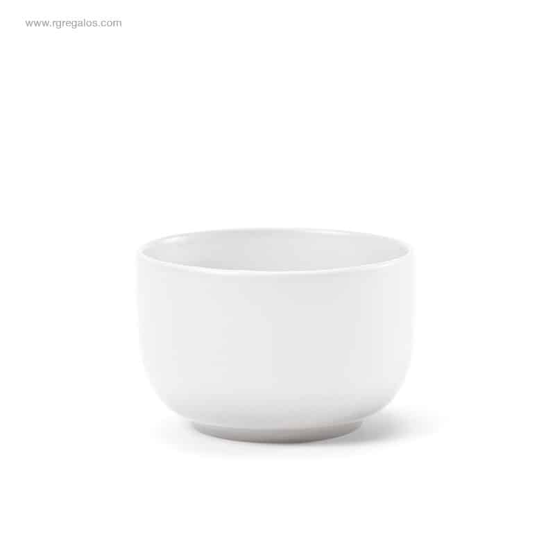 Bol cerámica para logo 730ml blanco