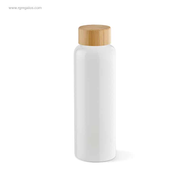 Botella vidrio borosilicato color 500ml blanca