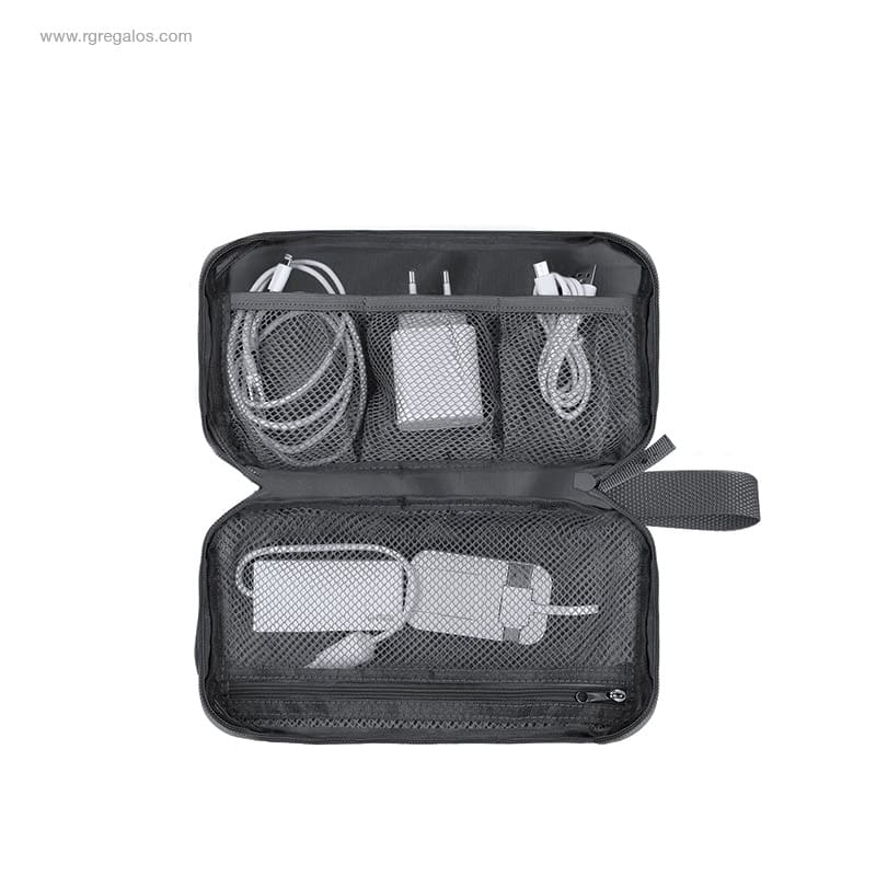 Estuche organizador cables interior cables