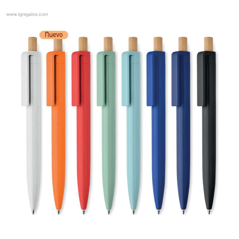 Bolígrafo personalizado ABS reciclado colores