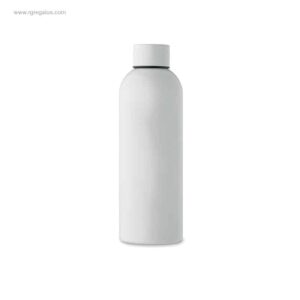 Botella acero inoxidable reciclado 750ml blanca
