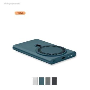 Cargador inalámbrico magnético aluminio reciclado