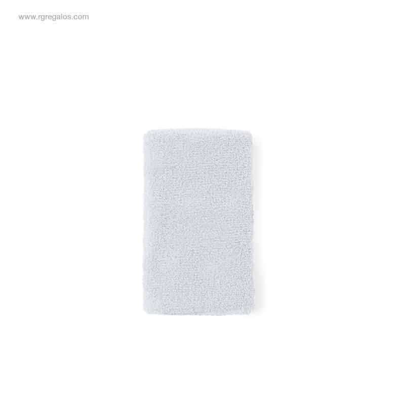 Muñequera deportiva personalizada barata blanca