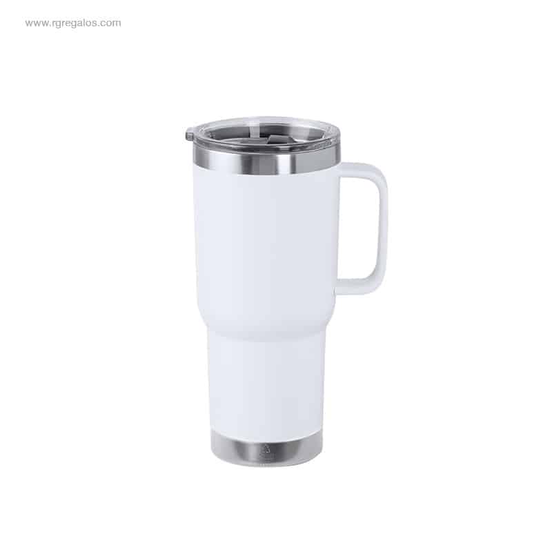 Taza térmica personalizada 600ml blanca