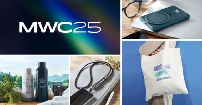 Merchandising para el Mobile World Congress 2025 Impacta con regalos publicitarios
