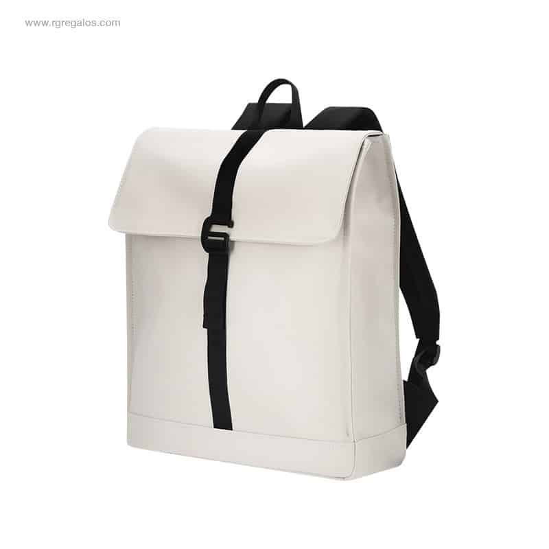 Mochila personalizada en PU blanca