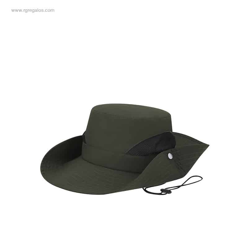 Gorro safari personalizado kaki