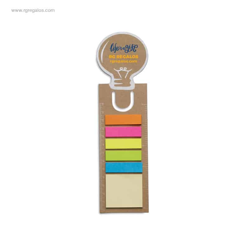 Marcapáginas personalizado notas adhesivas Regalos publicitarios para editoriales y librerías