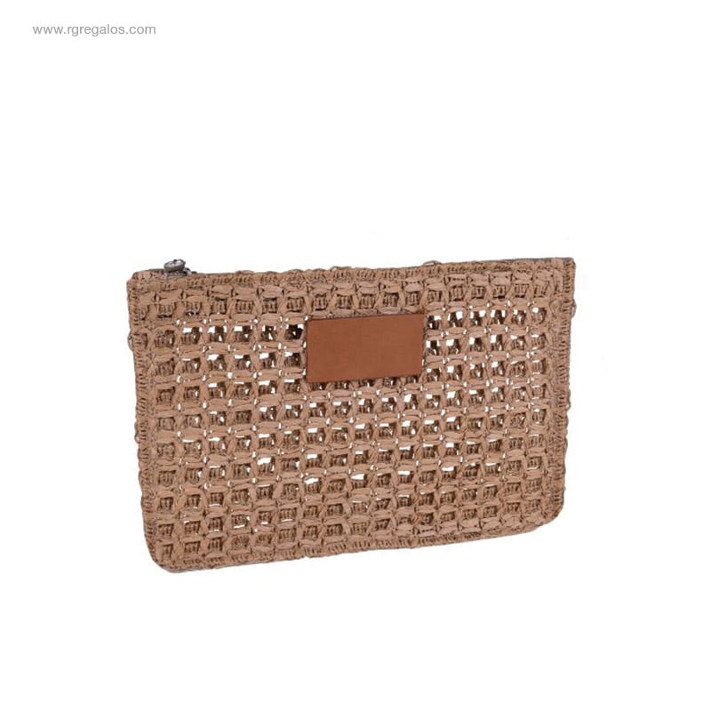 Neceser papel rafia para logo