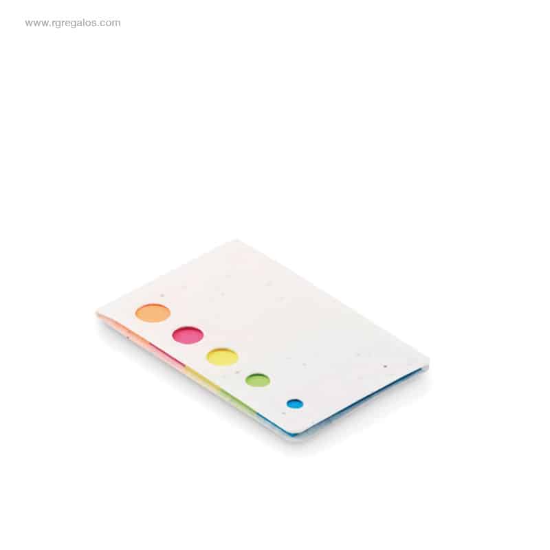 Notas adhesivas tapas papel semillas personalizado