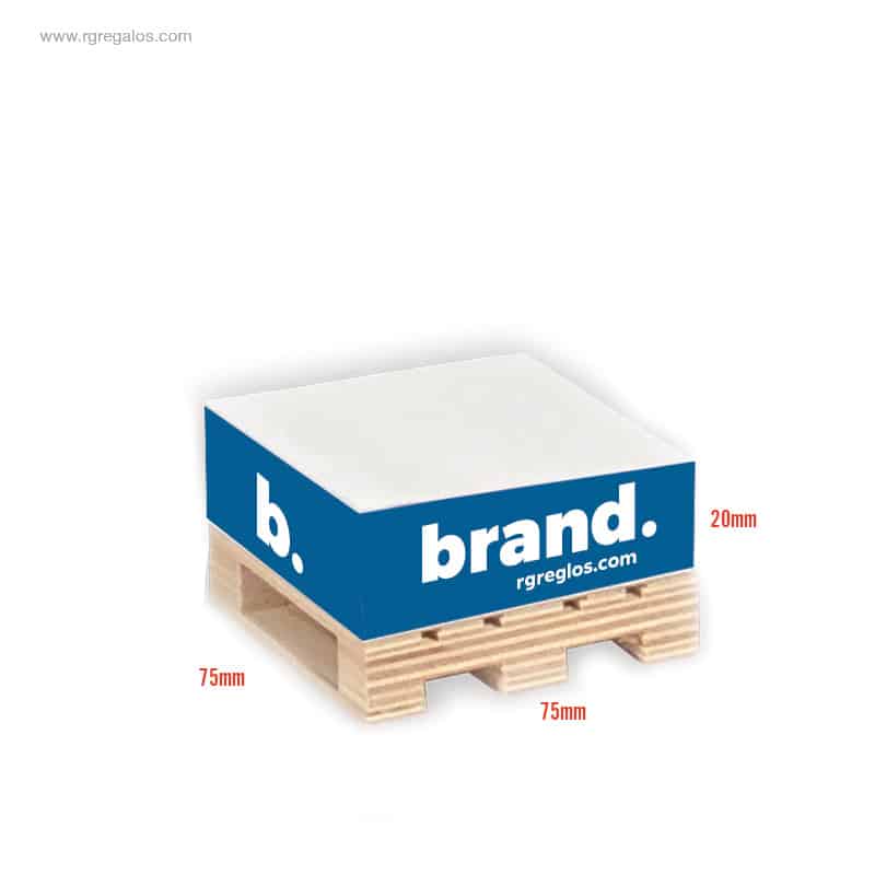 Taco notas adhesivo con palet 200 hojas