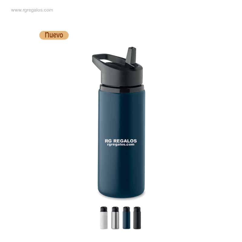 Botella publicitaria acero reciclado