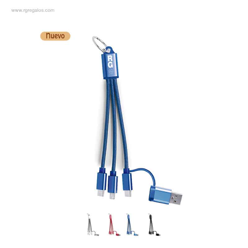 Cable cargador ecológico personalizado