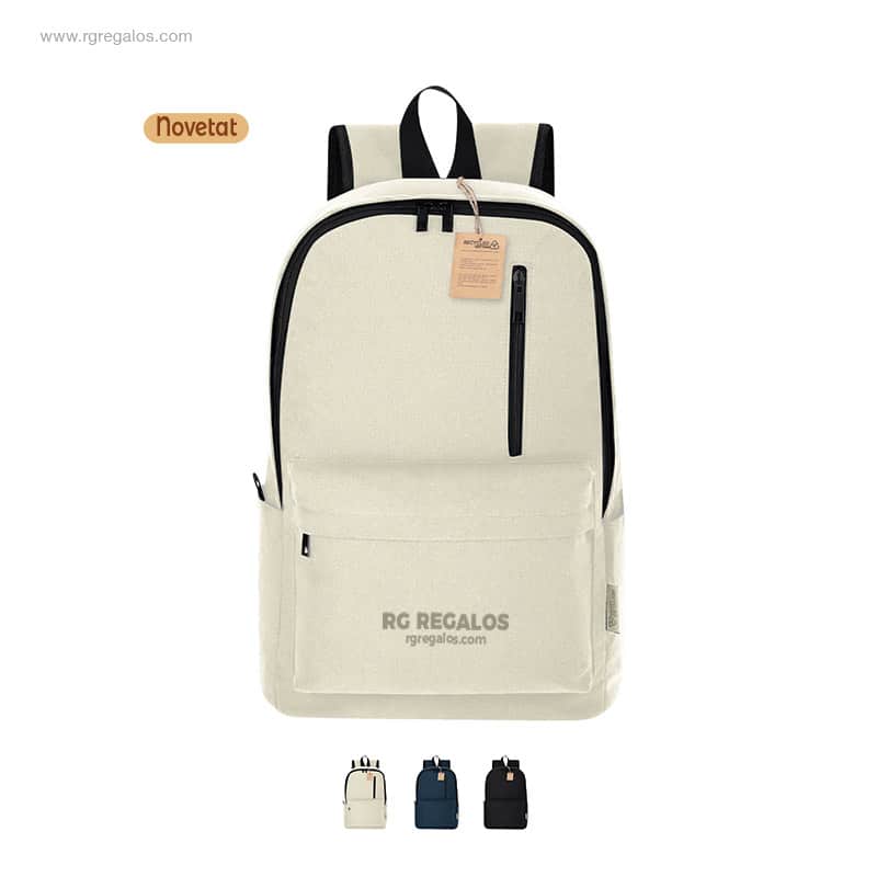 Motxilla personalitzada cotó reciclat