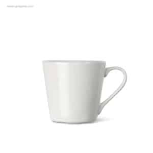 Taza de café personalizada blanca