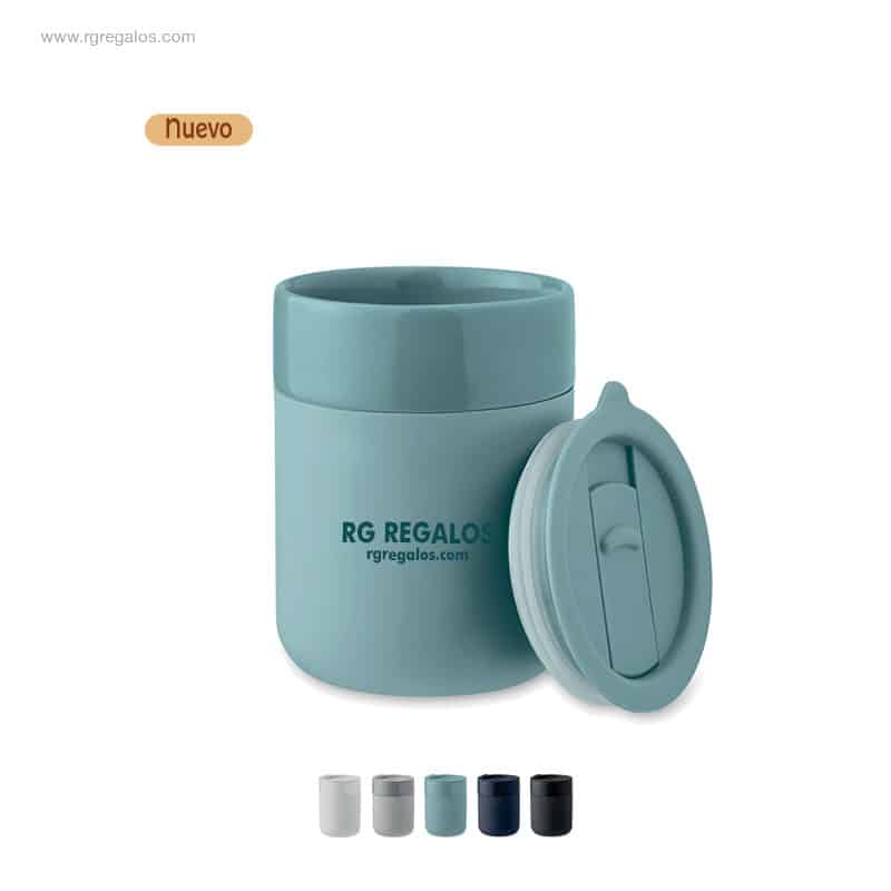 Vaso de cerámica personalizado para regalos publicitarios en Barcelona