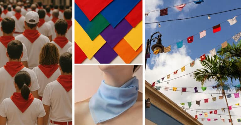 pañuelos personalizados el detalle imprescindible para fiestas y peñas