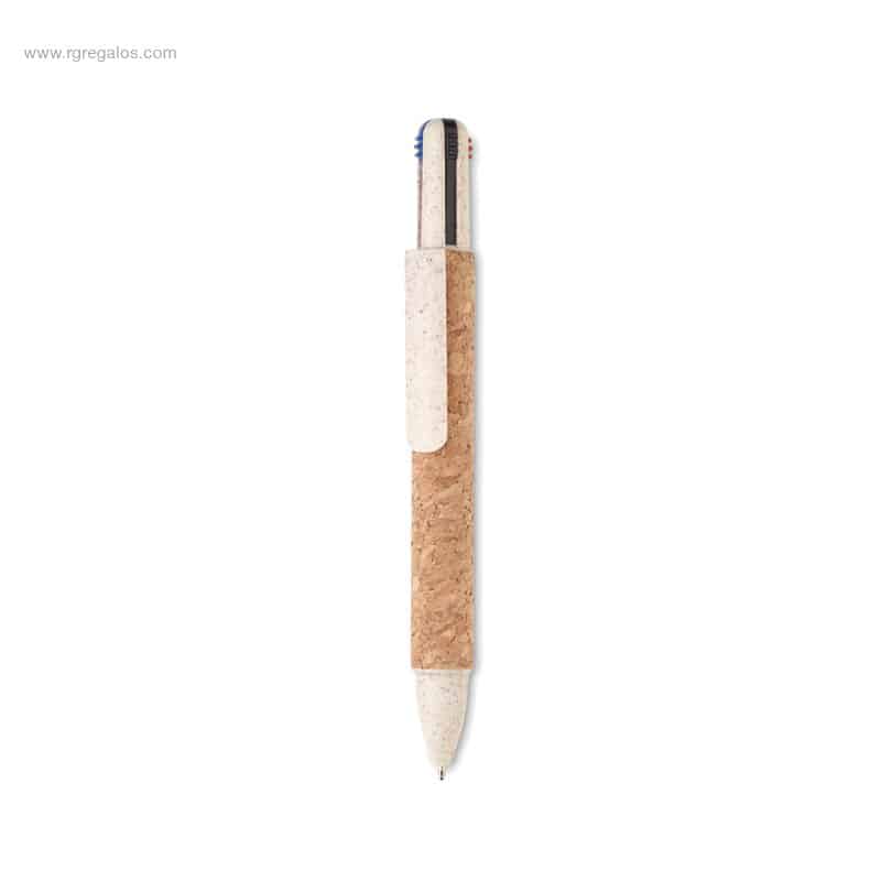 Bolígrafo ecológico 4 colores para empresas