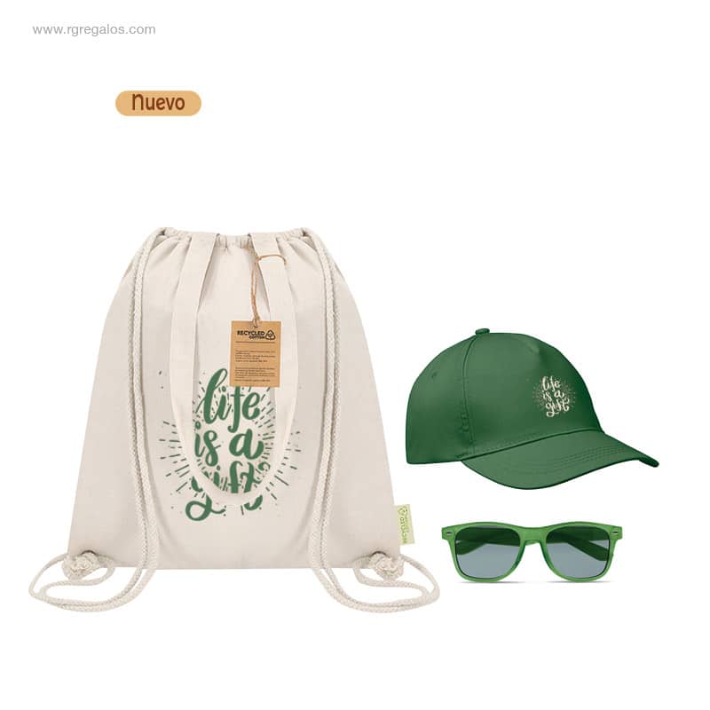 Kit de verano ecológico personalizado