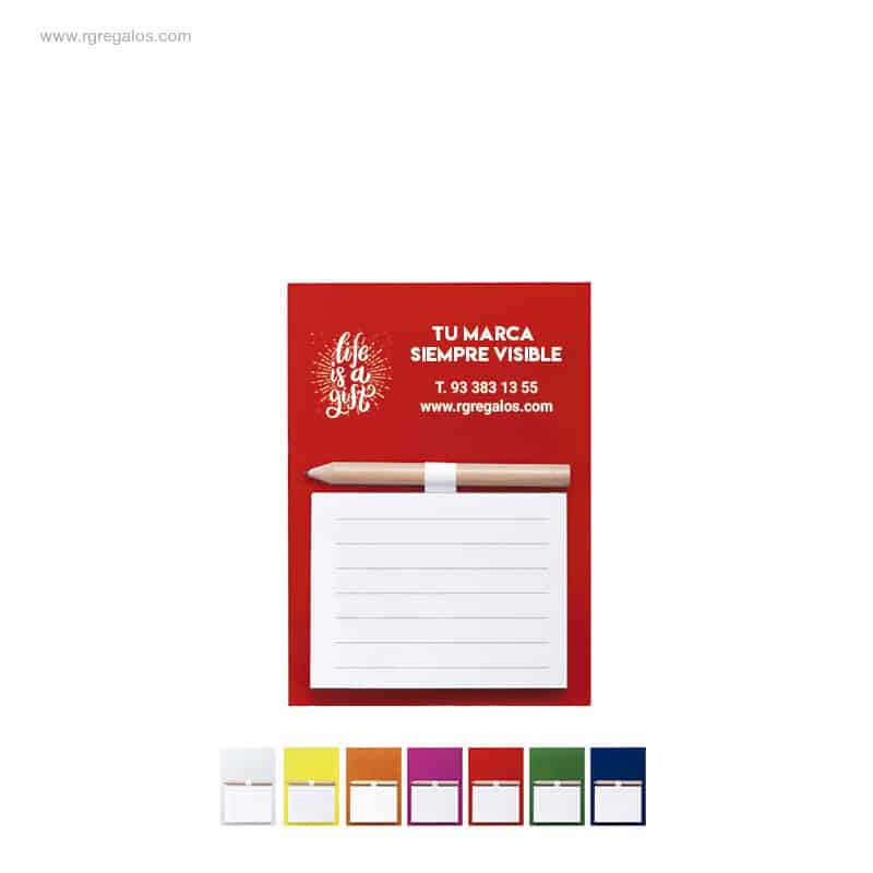 Imán bloc notas personalizado barato